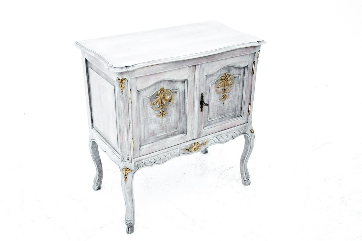French Provincial Provencal Shabby Chic Chest of Drawers, France, circa 1930