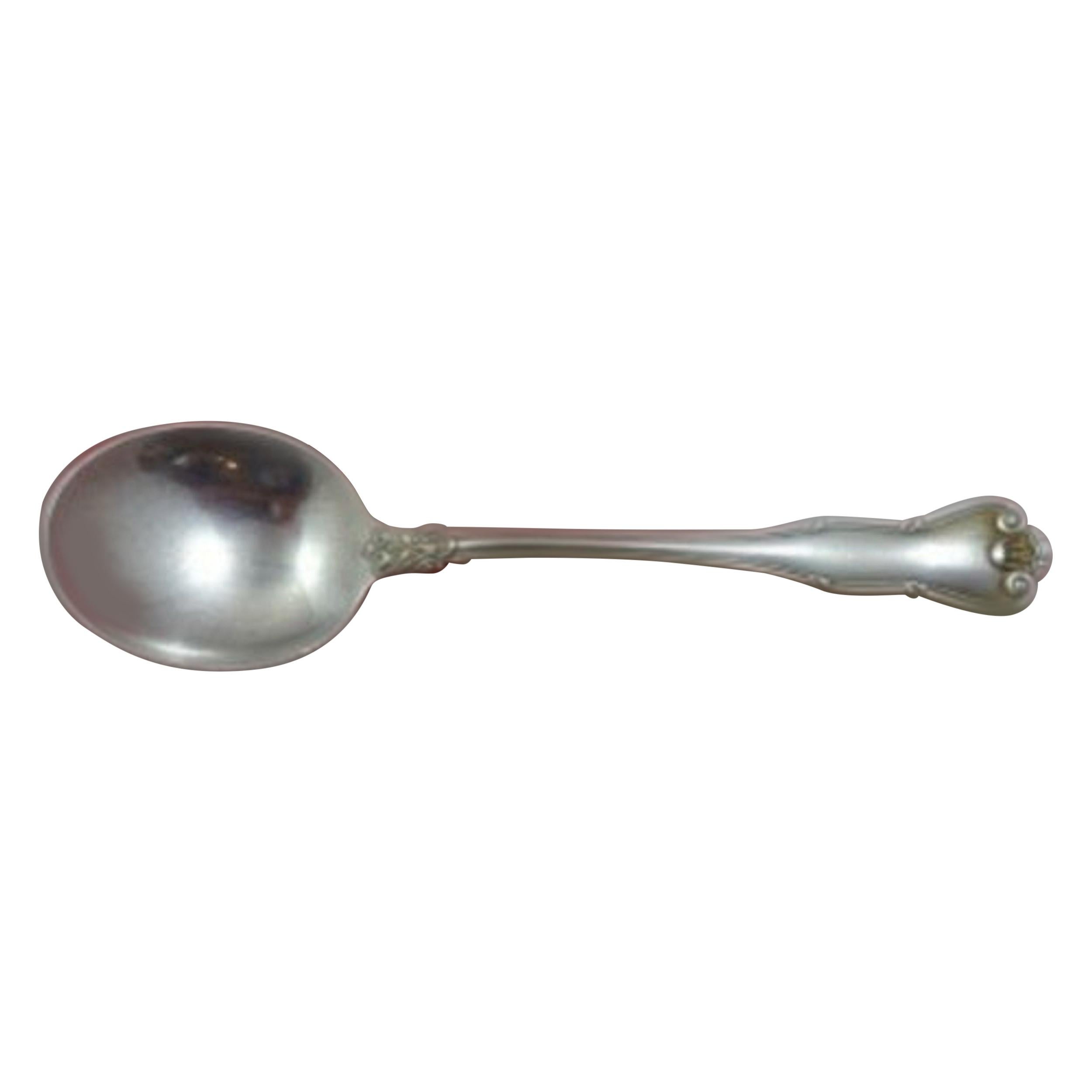 Georg Jensen Continental Sterling Silver Cream Soup Spoon – 6 Inches – Vintage 1900-1940