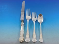 Provence by Tiffany & Co. Sterling Silver Flatware Set 12 Service 61 Pcs Dinner