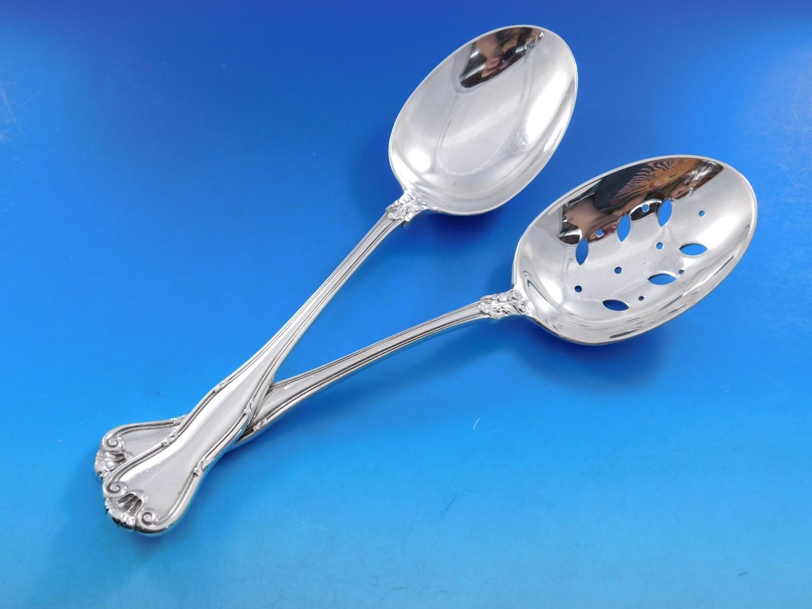 Argento 925 Provence di Tiffany & Co. Set di posate in argento Sterling 12 Servizio 81 pezzi Cena in vendita