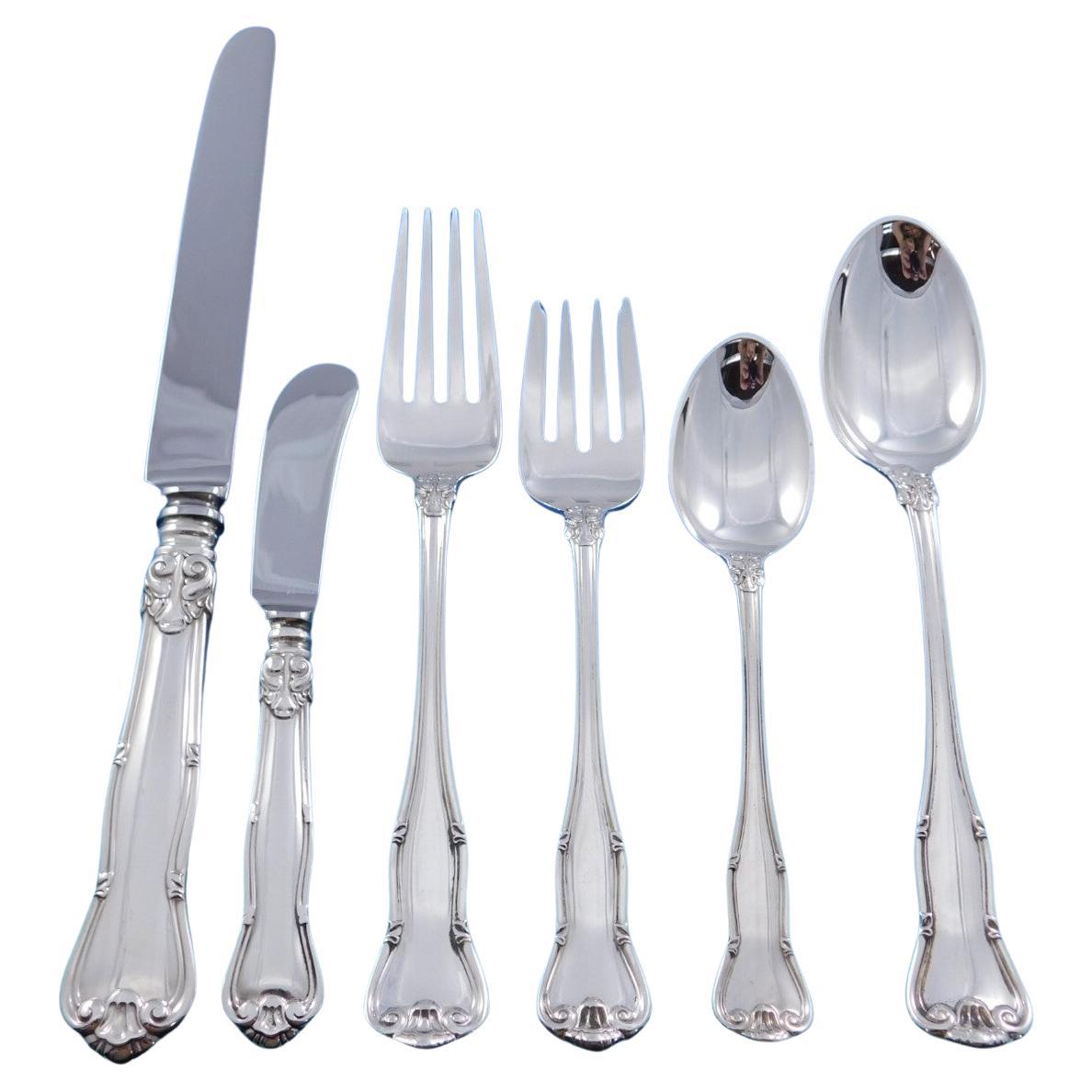 Provence di Tiffany & Co. Set di posate in argento Sterling 12 Servizio 81 pezzi Cena