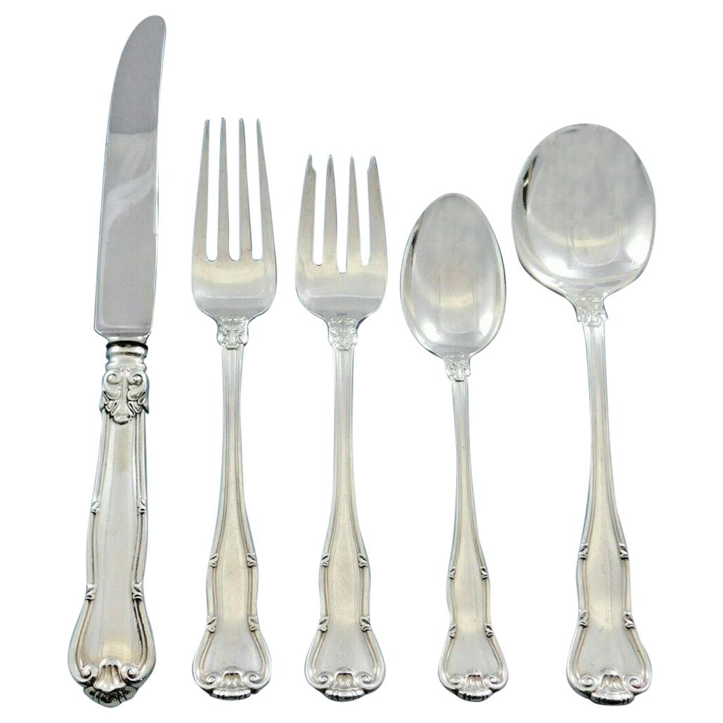 Provence by Tiffany & Co. Sterling Silver Flatware Set 8 Service 45 Pieces