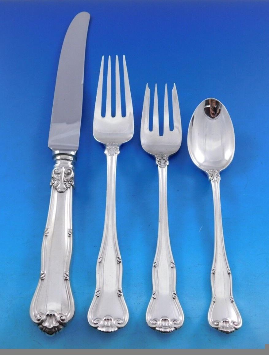 Provence di Tiffany & Co. Set di posate in argento Sterling 8 Servizio 51 pezzi Cena In condizioni ottime in vendita a Big Bend, WI
