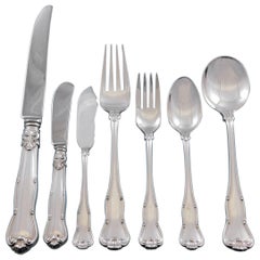 Provence by Tiffany & Co. Sterling Silver Flatware Set 8 Service 59 pcs Dinner