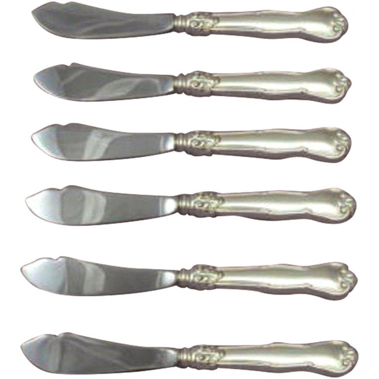 Provence by Tiffany and Co. Sterling Silver Trout Knife Set 6pc HH WS