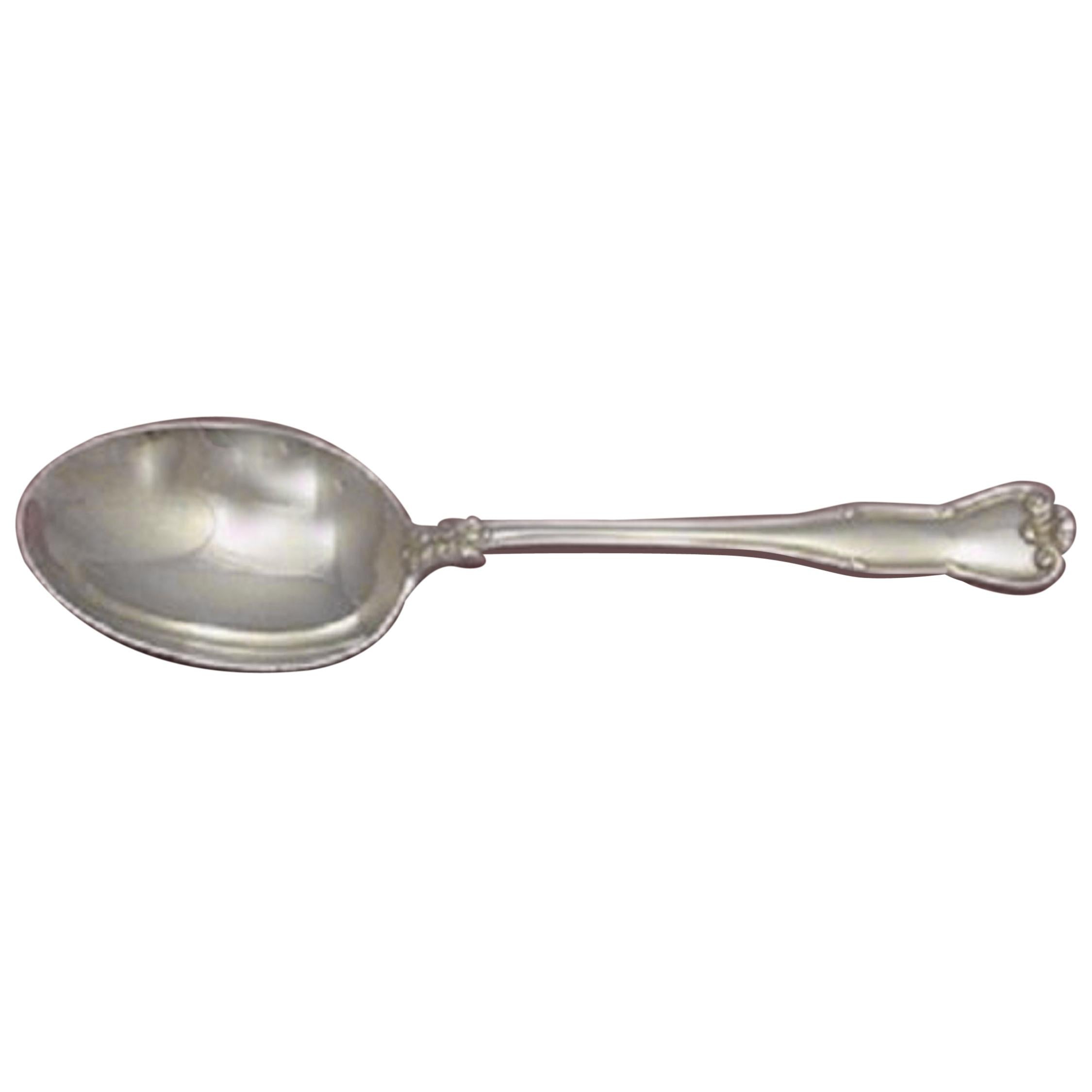 2 Dutch Silver Serving Spoons by Gerritsen and Van Kempen, 1949 and