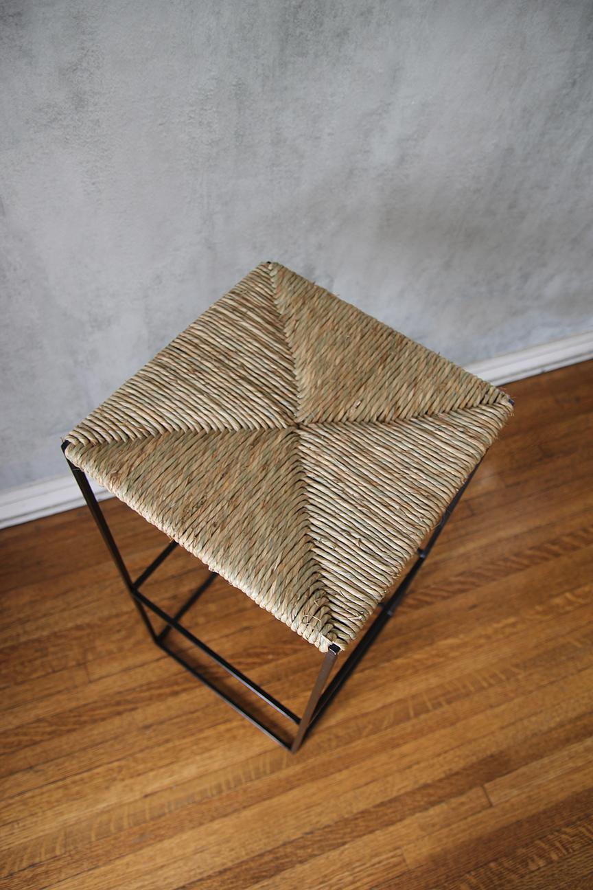 'Provence' Counter Height Stools by Understated Design In New Condition For Sale In Los Angeles, CA