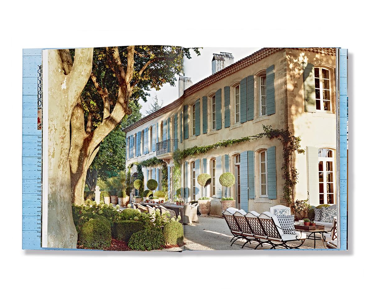 Dekoration im Provence-Stil mit französischem Flair-Buch im Landhausstil von Shauna Varvel (Papier) im Angebot