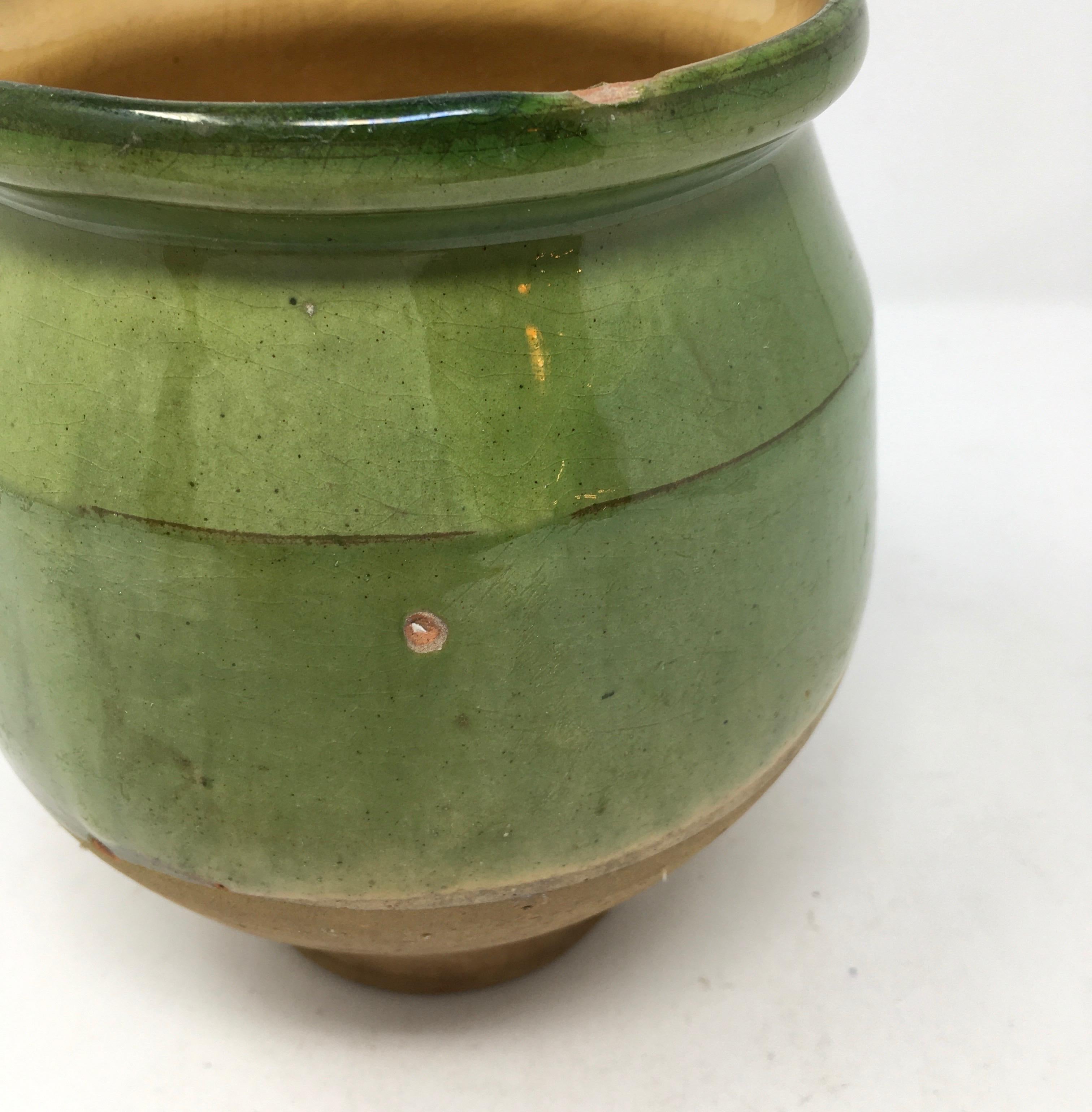 20th Century Provencial Confit Jar