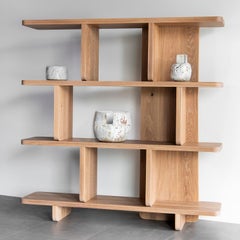 Provide Series – Shelving in solid Oak