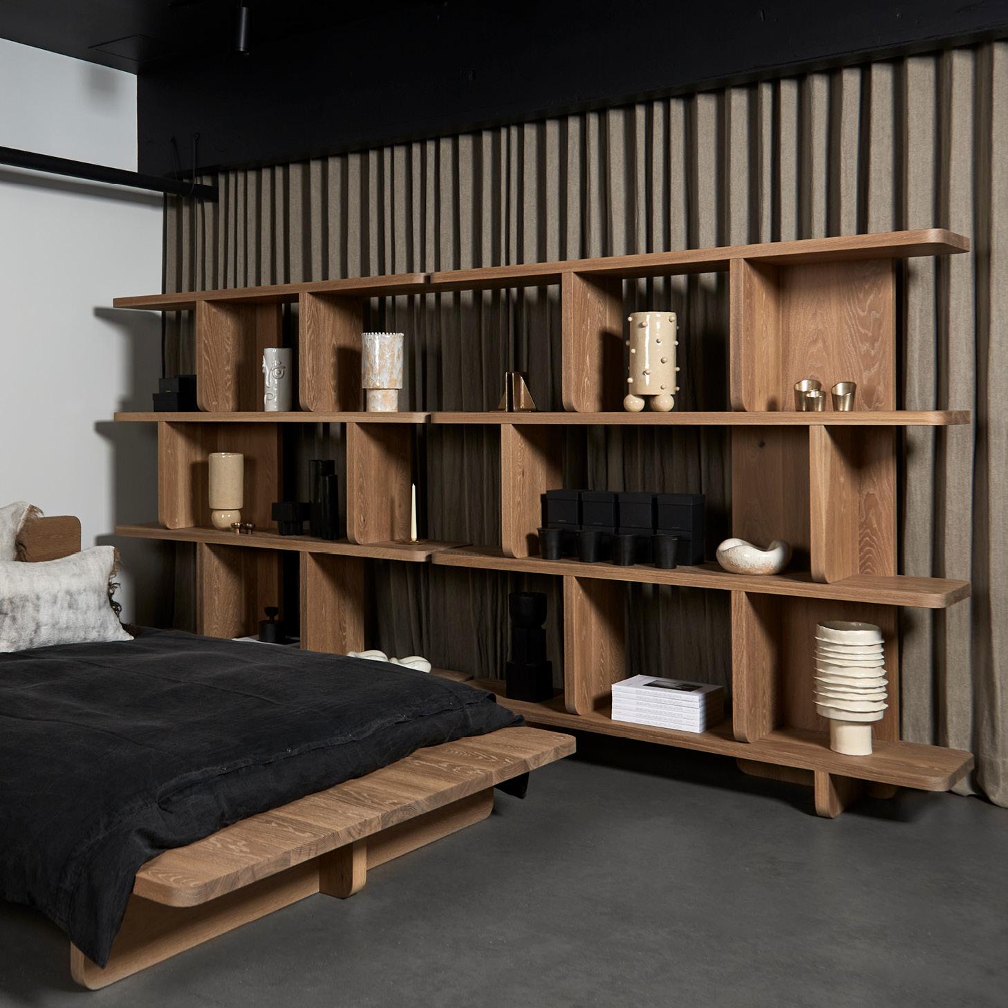 Provide Series – Shelving in solid Oak In New Condition For Sale In Vancouver, CA