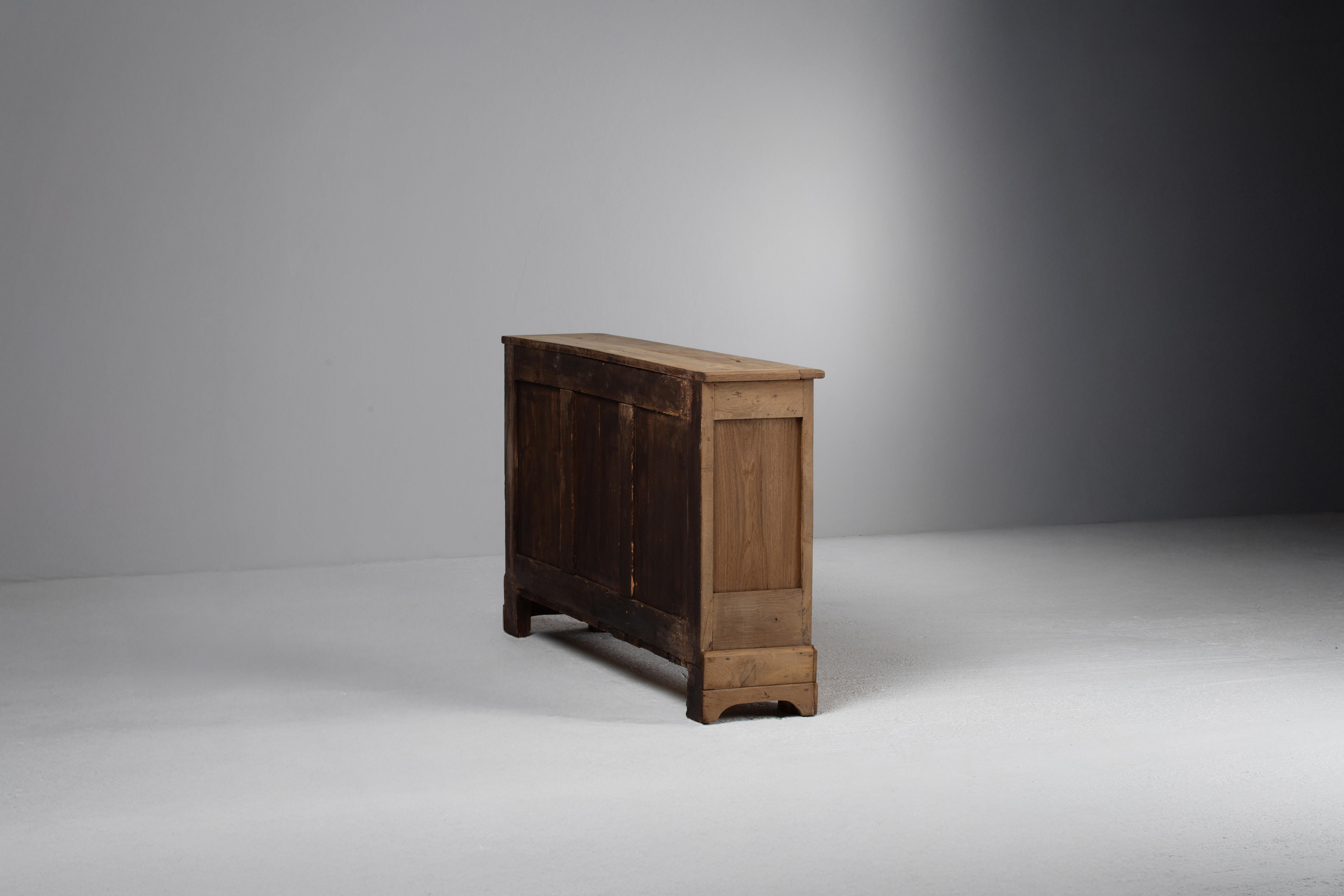 Buffet provinciale in Oak Oak, Francia, fine XIX secolo in vendita 6