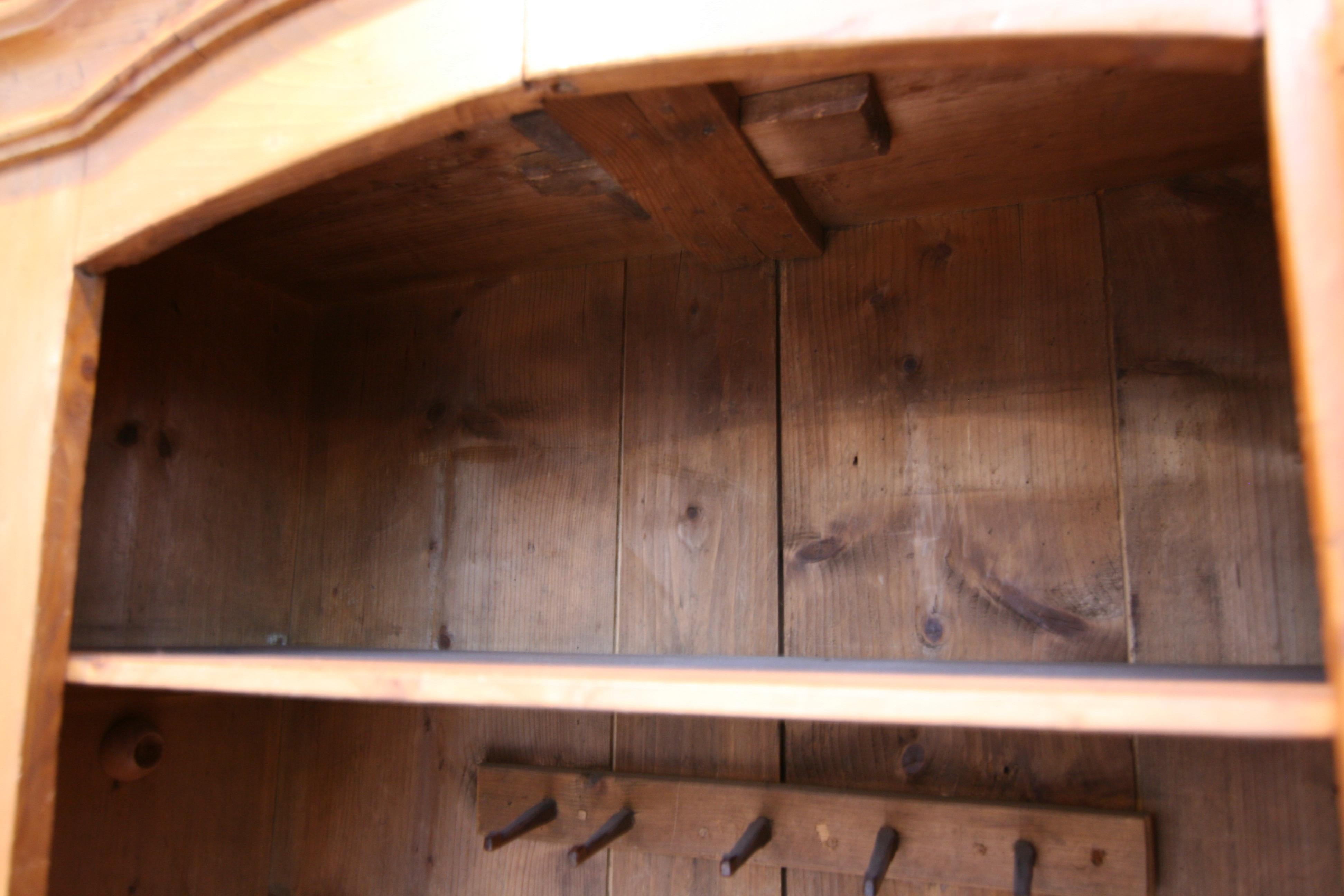 19th Century Provincial Cabinet Made of Pine, Empire Period circa 1820