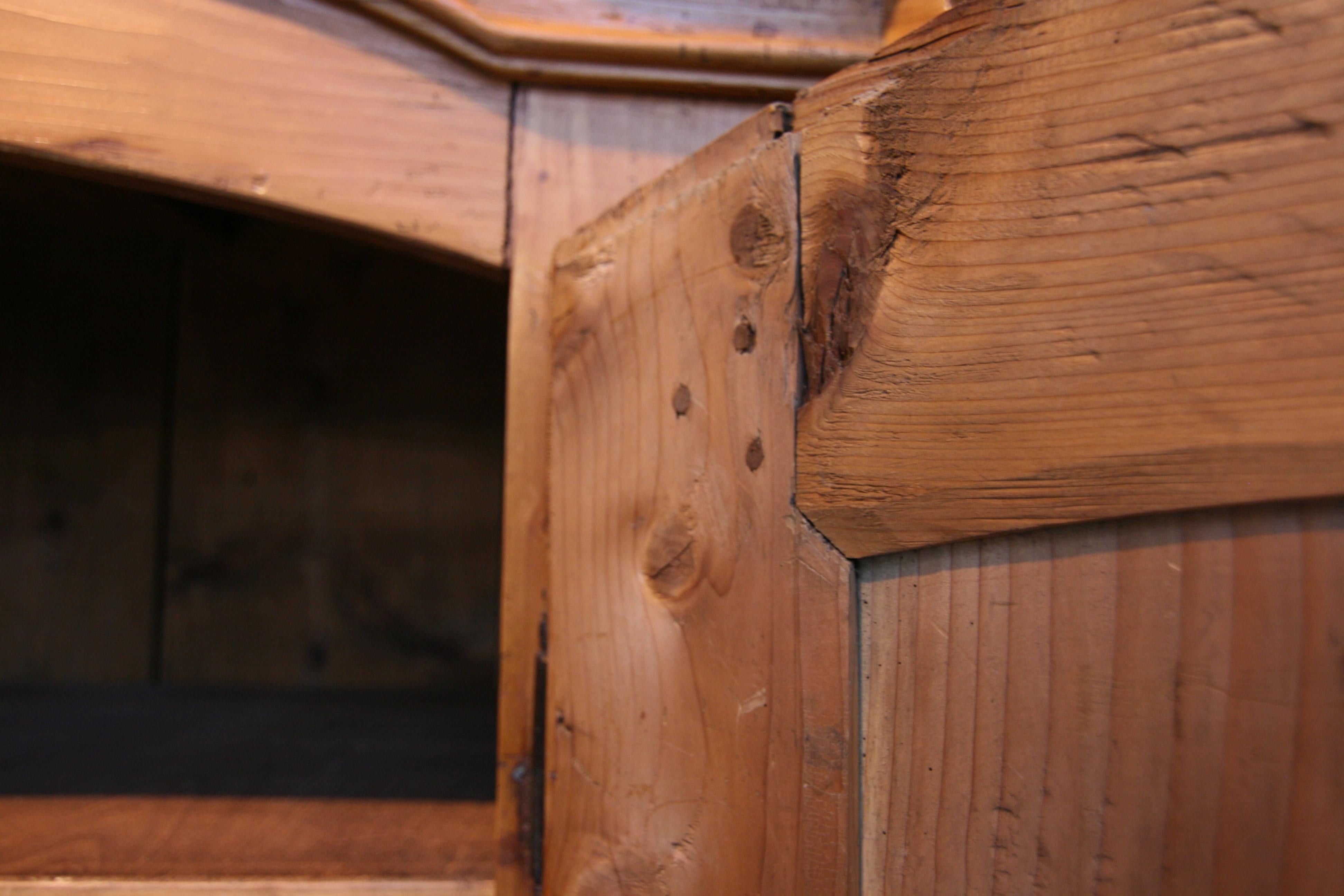 Provincial Cabinet Made of Pine, Empire Period circa 1820 1