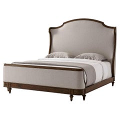 Provincial Carved California King Size Bed