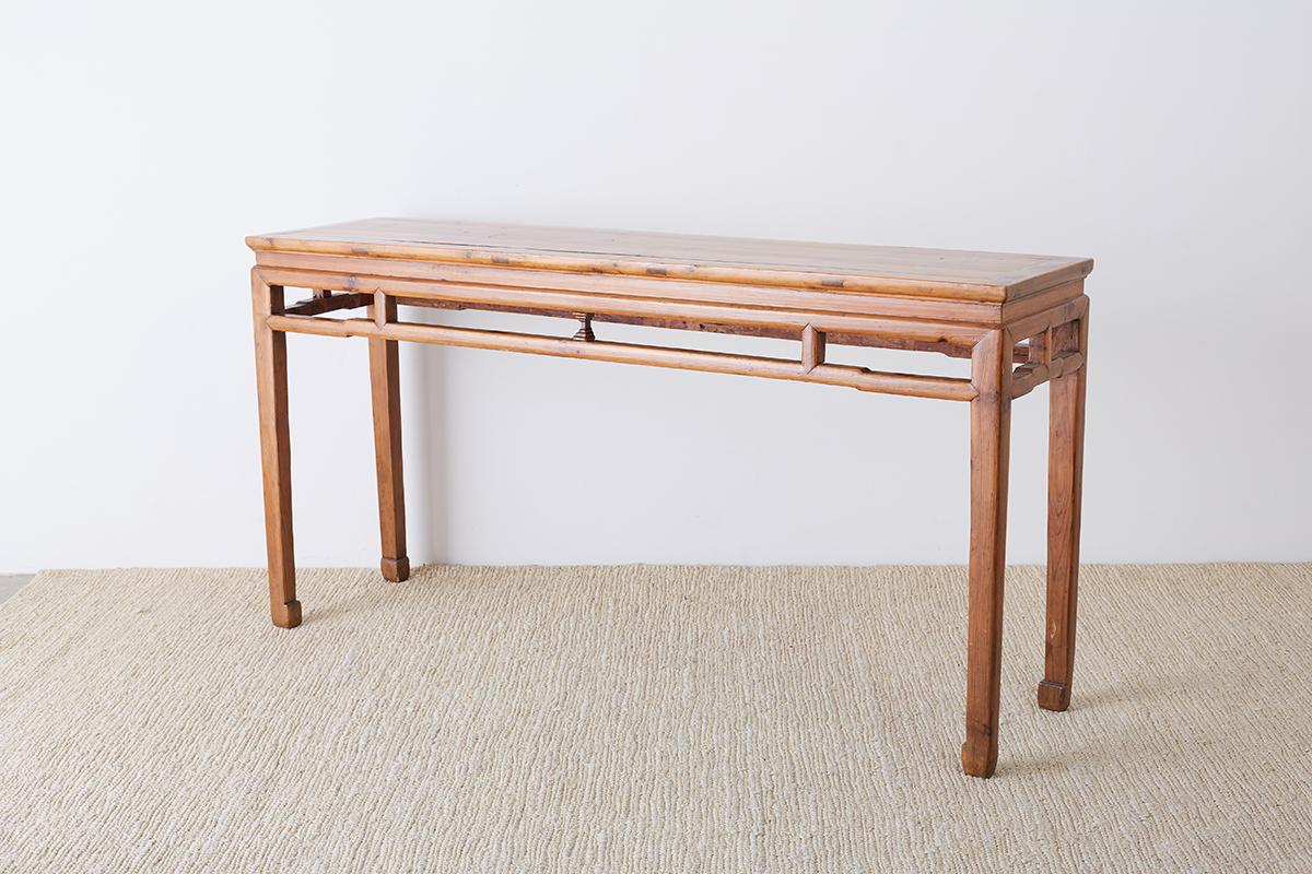 20th Century Provincial Chinese Altar Style Console Table