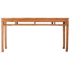 Provincial Chinese Altar Style Console Table