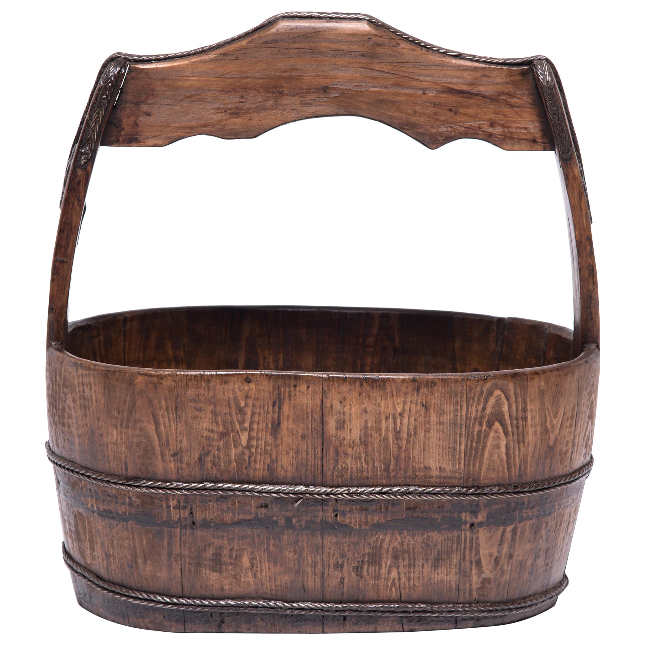 Provincial Chinese Burden Basket, circa 1900