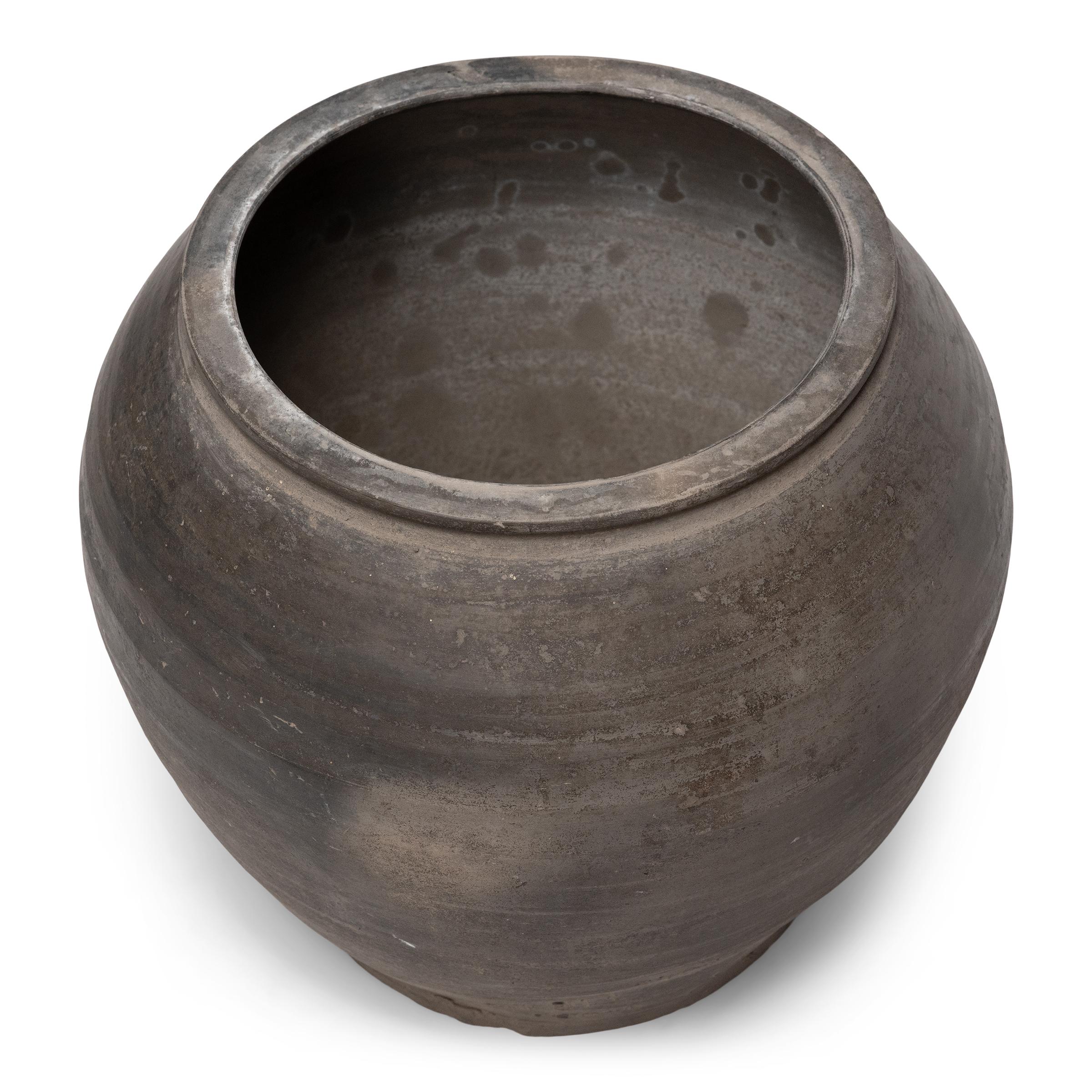 Minimalist Provincial Chinese Clay Vessel, c. 1900