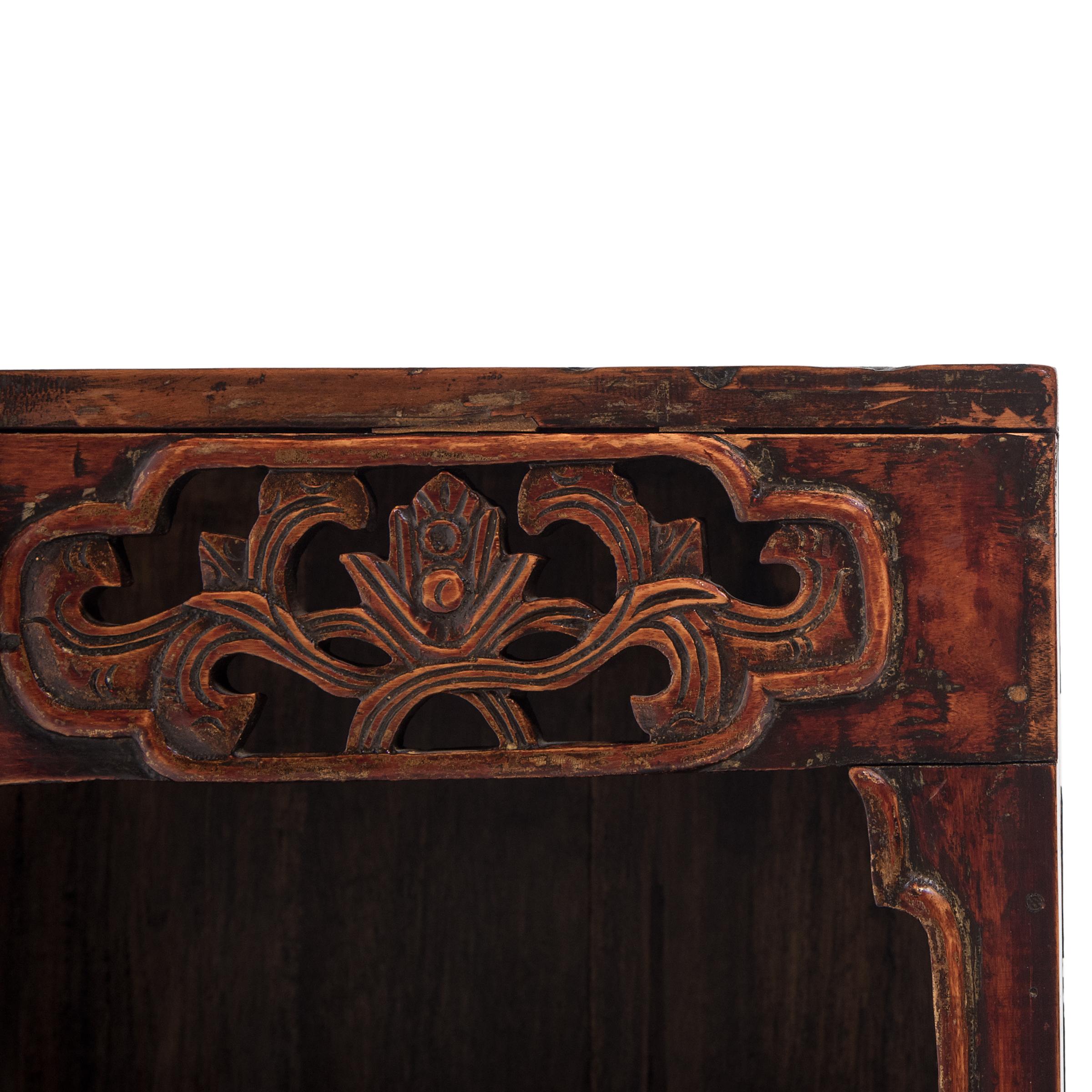 Provincial Chinese Collector's Shelf, c. 1900 For Sale 5