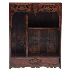 Used Provincial Chinese Collector's Shelf, c. 1900