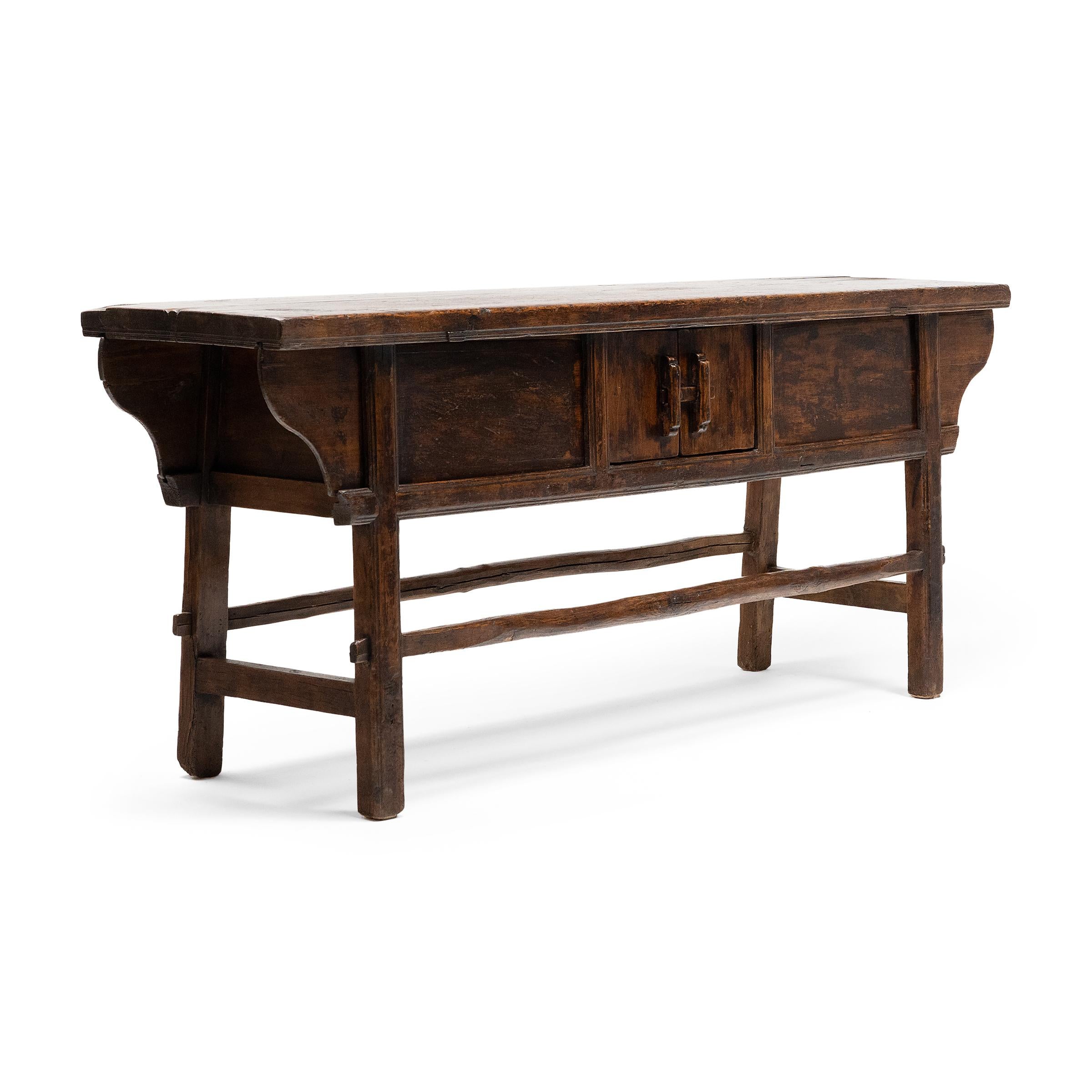 Qing Provincial Chinese Dongbei Sideboard, c. 1900 For Sale