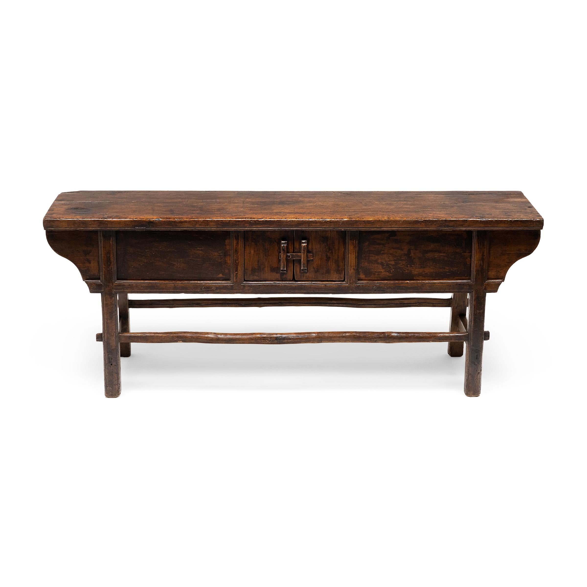 20th Century Provincial Chinese Dongbei Sideboard, c. 1900 For Sale