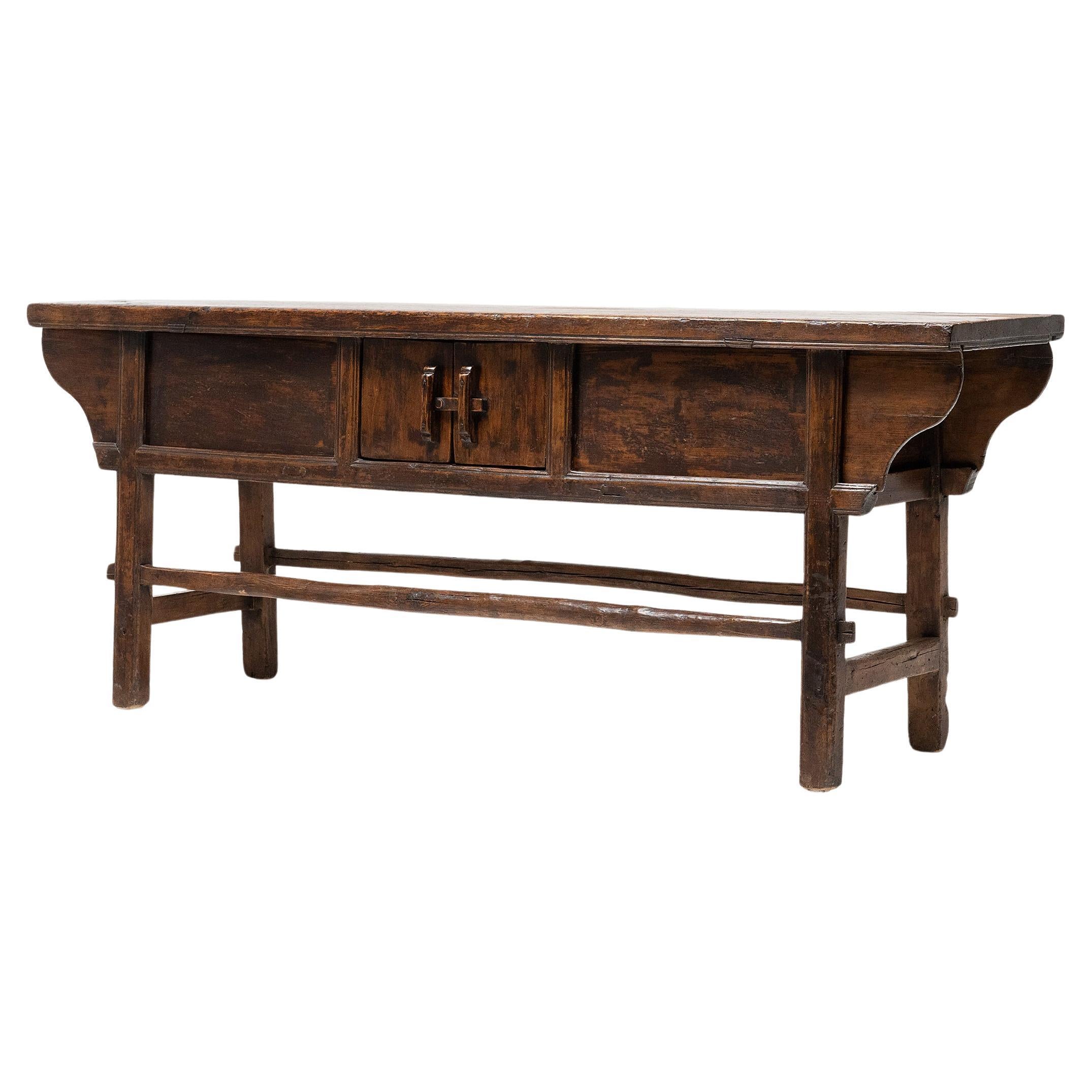 Provincial Chinese Dongbei Sideboard, c. 1900 For Sale