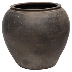 Vase provincial chinois en faïence, C.I.C. 1900