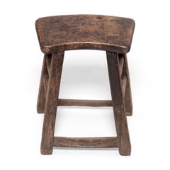 Provincial Chinese Fan Stool, circa 1900