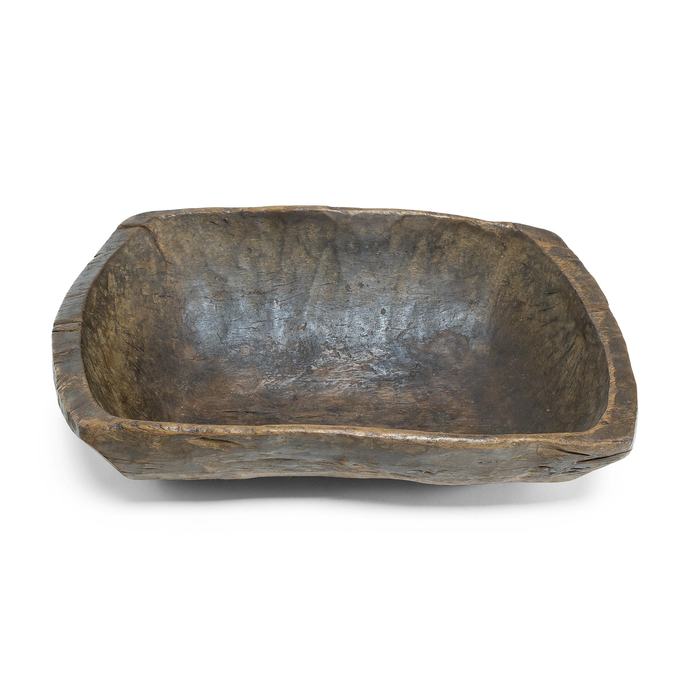 Bandeja de granja china provincial, circa 1900 Chino en venta