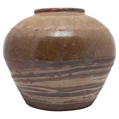 Provincial Chinese Glazed Wine Jar, c. 1900