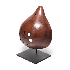 Chinese Dried Gourd Noodle Strainer, circa 1850