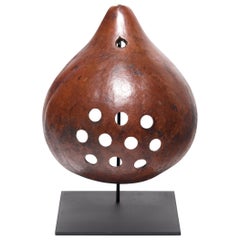 Colador chino de fideos de calabaza seca, hacia 1850
