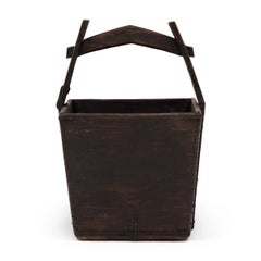 Recipiente chino provincial para grano, c. 1900