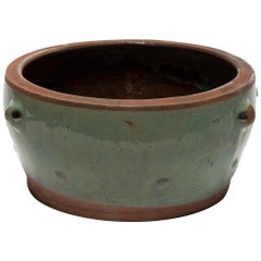Provincial Chinese Green Glazed Vessel, circa 1900
