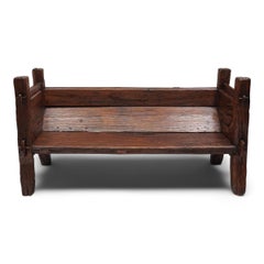 Provincial Chinese Horse Trough Bench, c. 1900