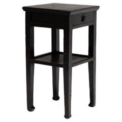 Tavolino da incenso cinese con cassetto, 1900 ca.