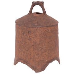 Antique Provincial Chinese Iron Bell, c. 1850