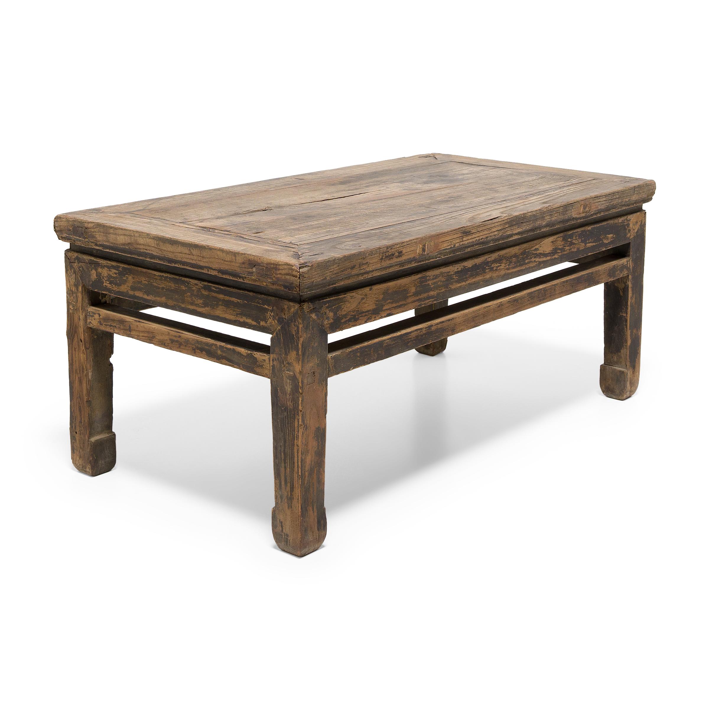 19th Century Provincial Chinese Kang Table, C. 1800