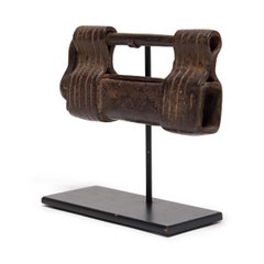 Provincial Chinese Lock on Stand