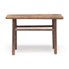 Provincial Chinese Plank Top Table, 19th Century