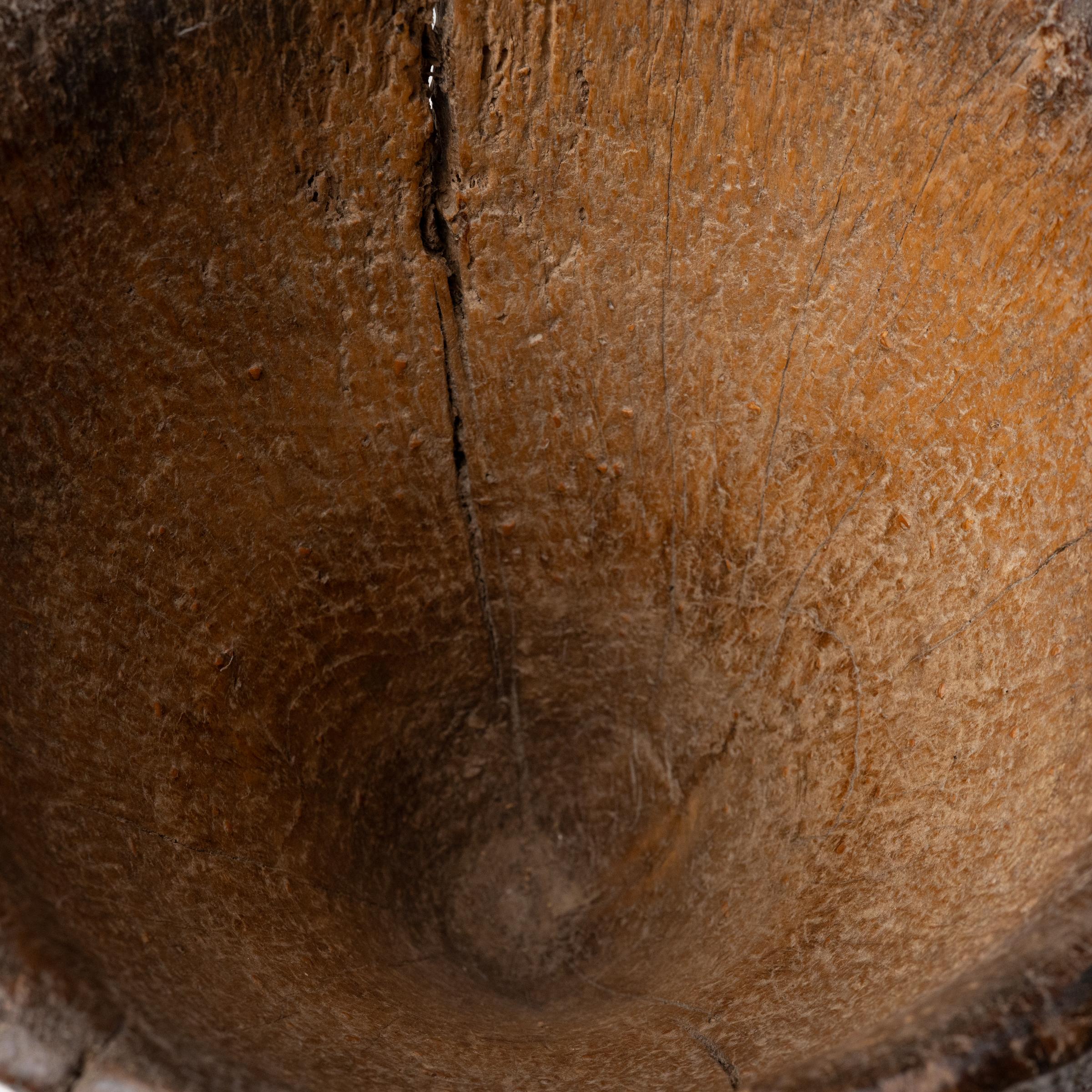 Provincial Chinese Trunk Mortar, c. 1900 In Good Condition For Sale In Chicago, IL