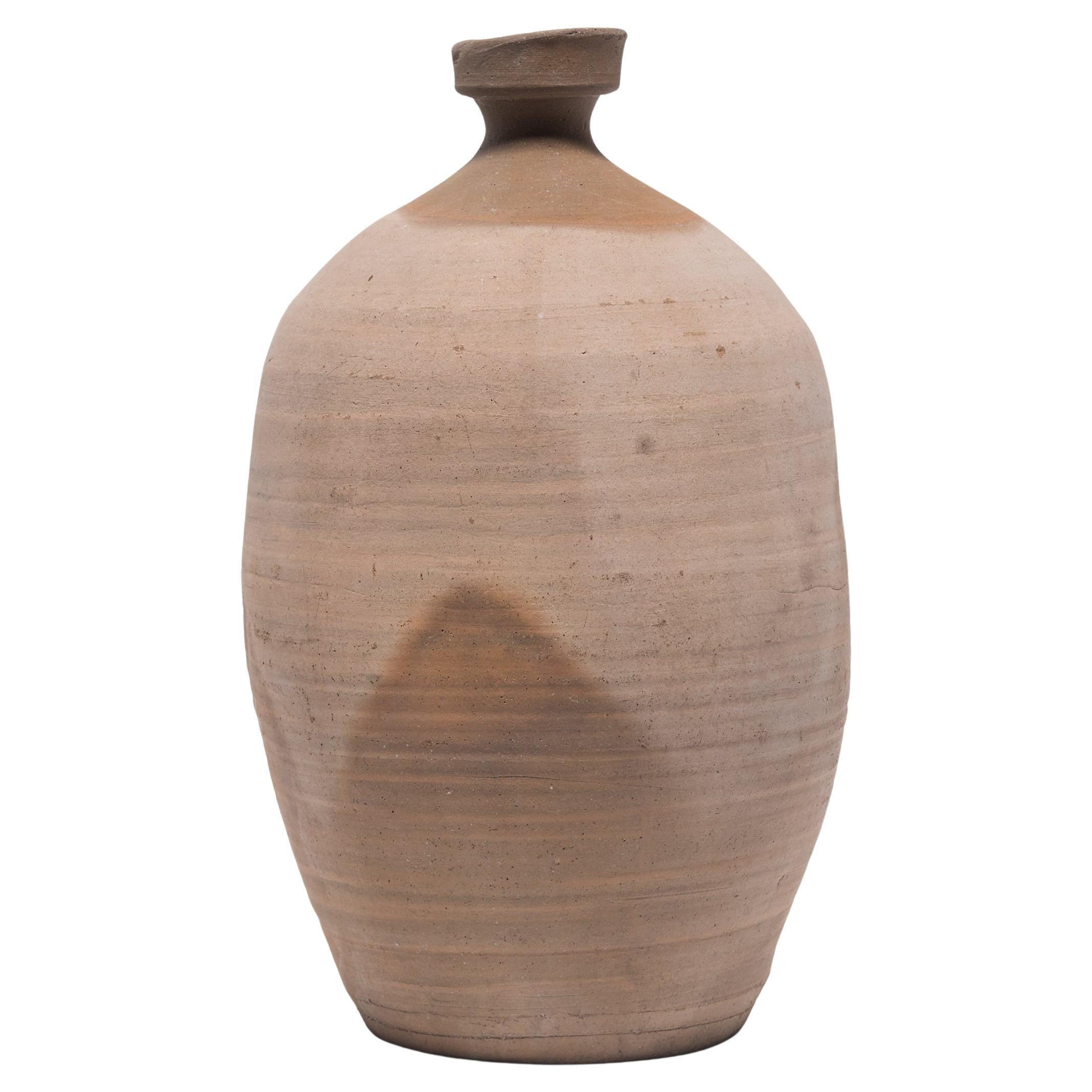 Provincial Chinese Wine Jug, c. 1900 For Sale