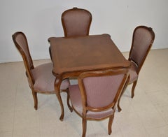 Provincial Ethan Allen Game Table and Chairs
