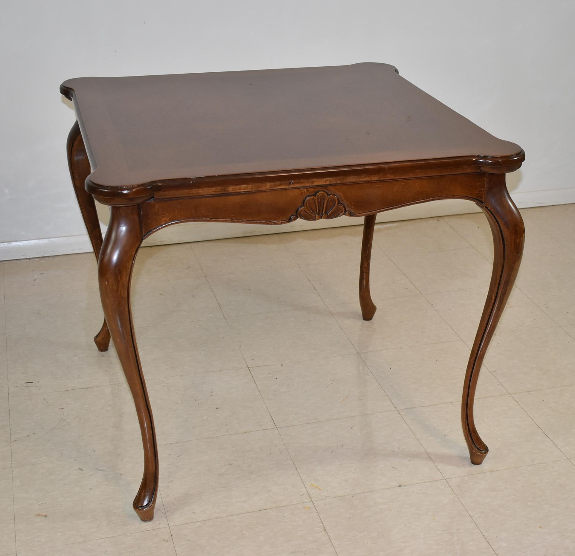 ethan allen chess table