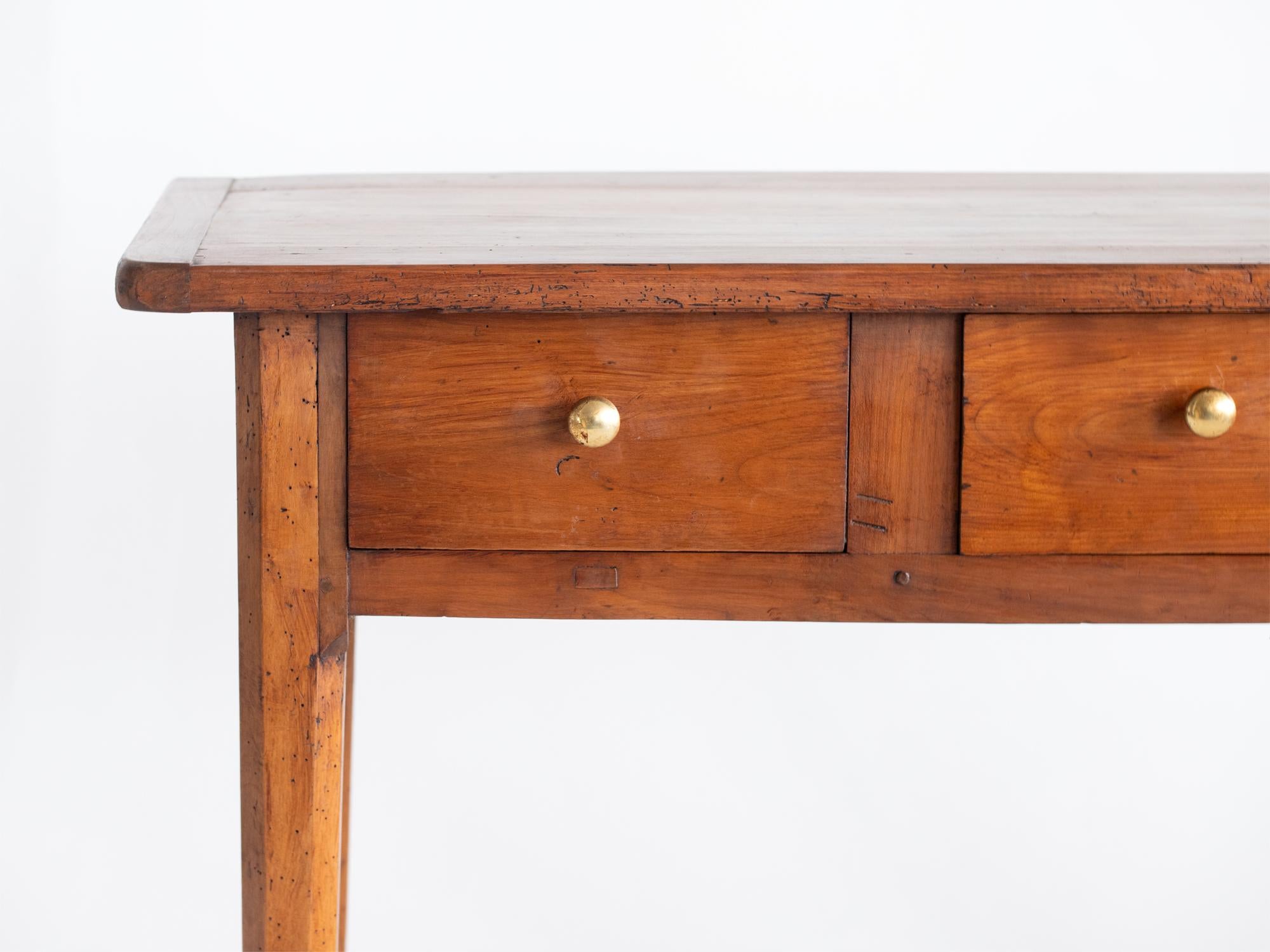 French Provincial Provincial French Cherrywood Serving Table