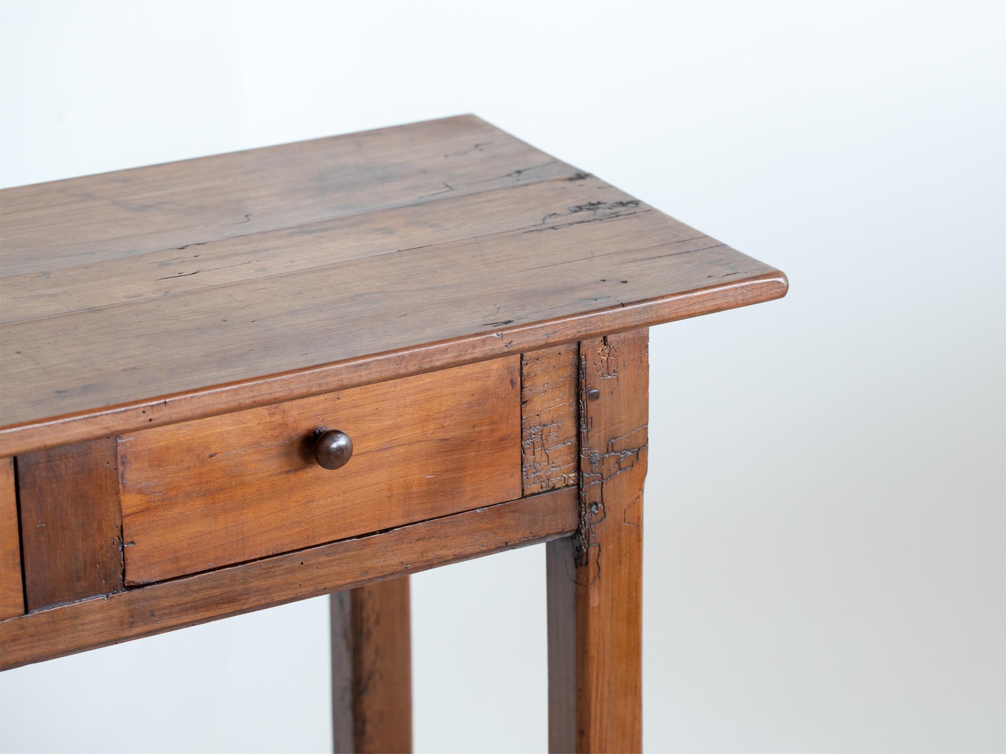 19th Century Provincial French Cherrywood Serving Table