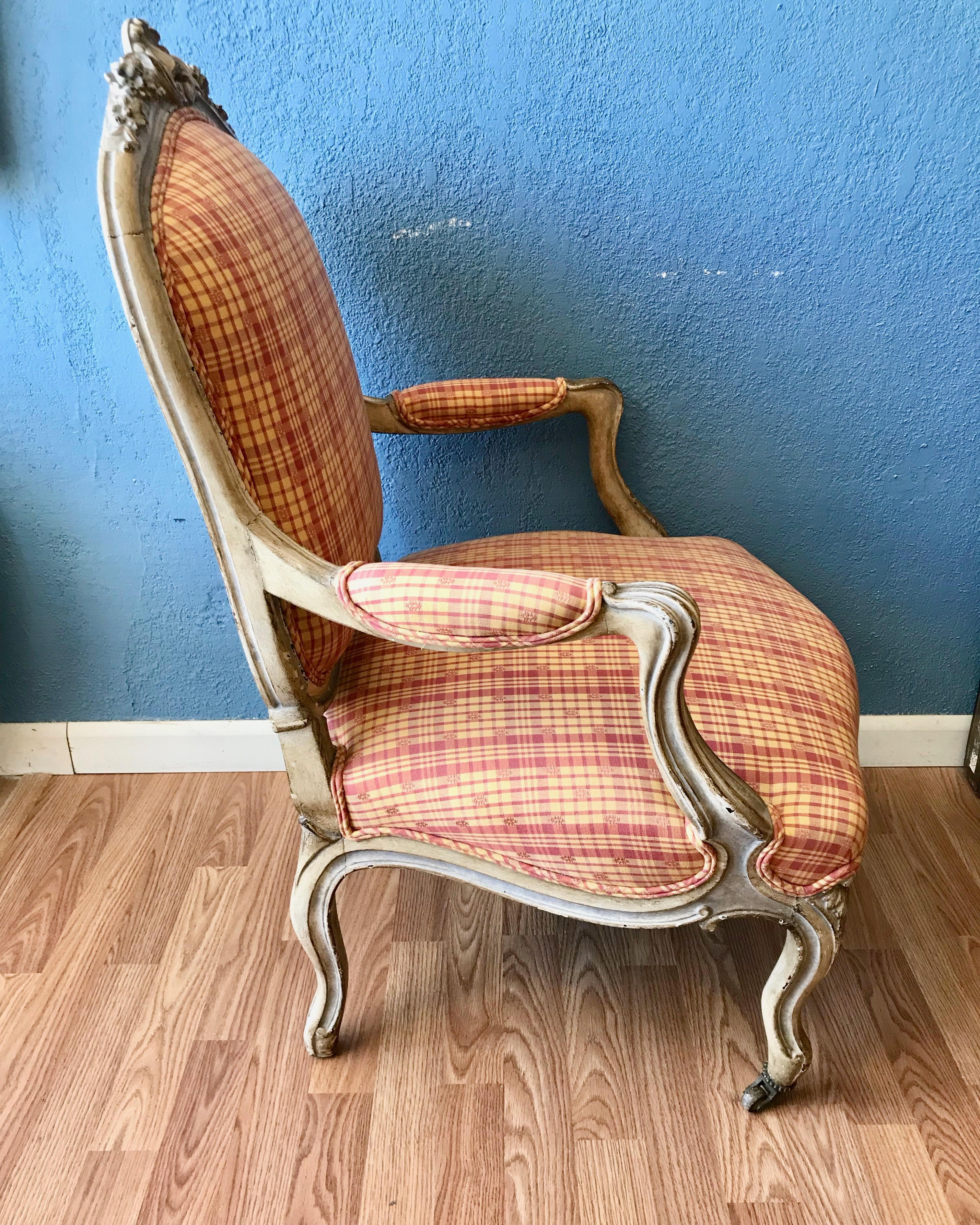 Provincial French Fauteuil For Sale 4