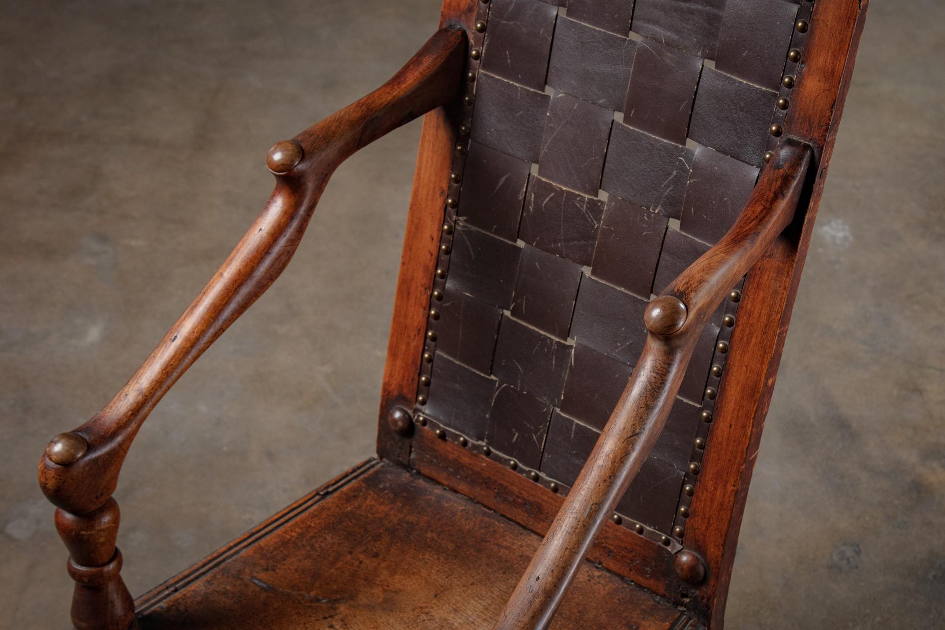 Provincial French Wood Chair For Sale 1